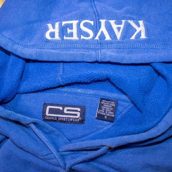 University of Kansas Retro Hoodie - Picture 3 of 4